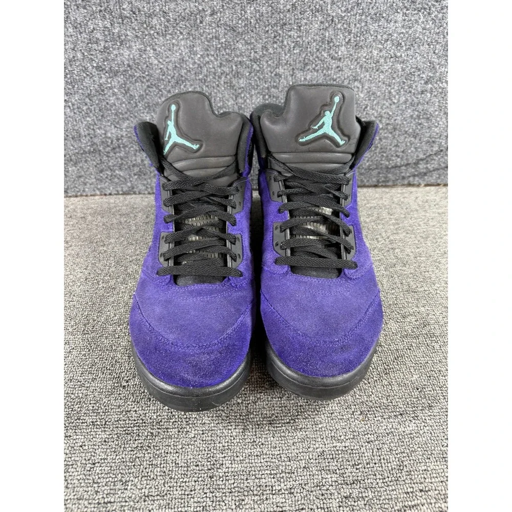 Jordan Air Jordan 5 Retro Alternate Grape Shoes Mens 11 Purple Suede 136027 500
